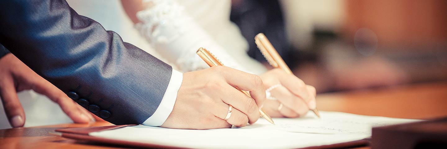 registration of marriages