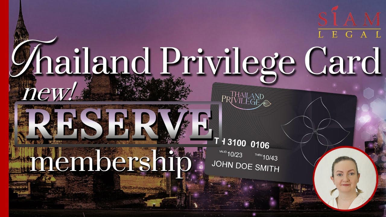 Thailand Privilege Reserve Membership