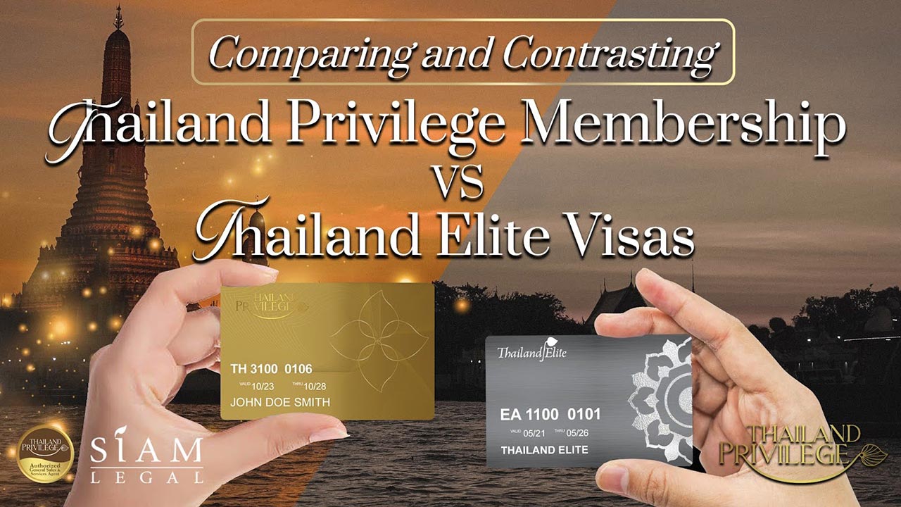 Thailand Privilege Visa and Thailand Elite Visa