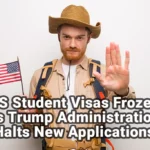 US Student Visas Frozen as Trump Administration Halts New Applications